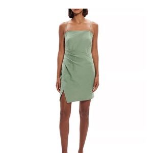 Theory Pleated Linen dress NWT